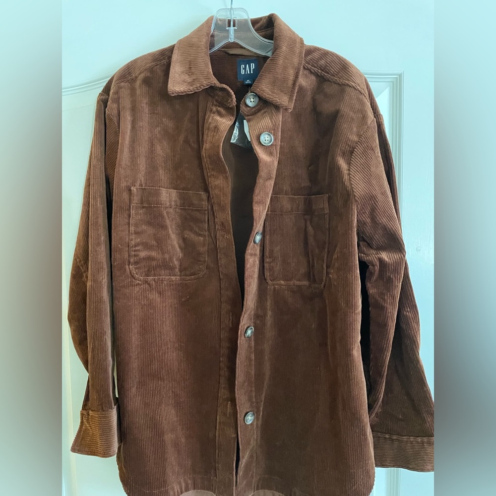 TAGS ON NEW: GAP Women’s Corduroy Shacket